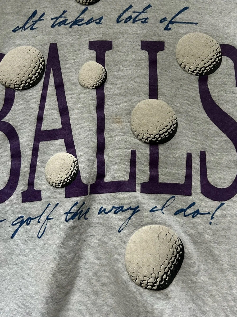 Vintage Golf Ball Crewneck